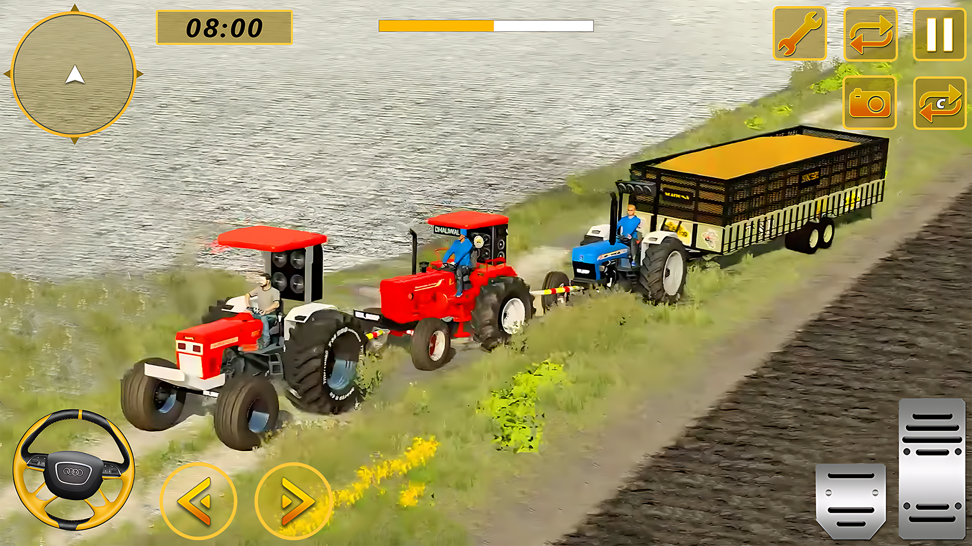 اسکرین شات 6 بازی Tractor Driving Farming Games