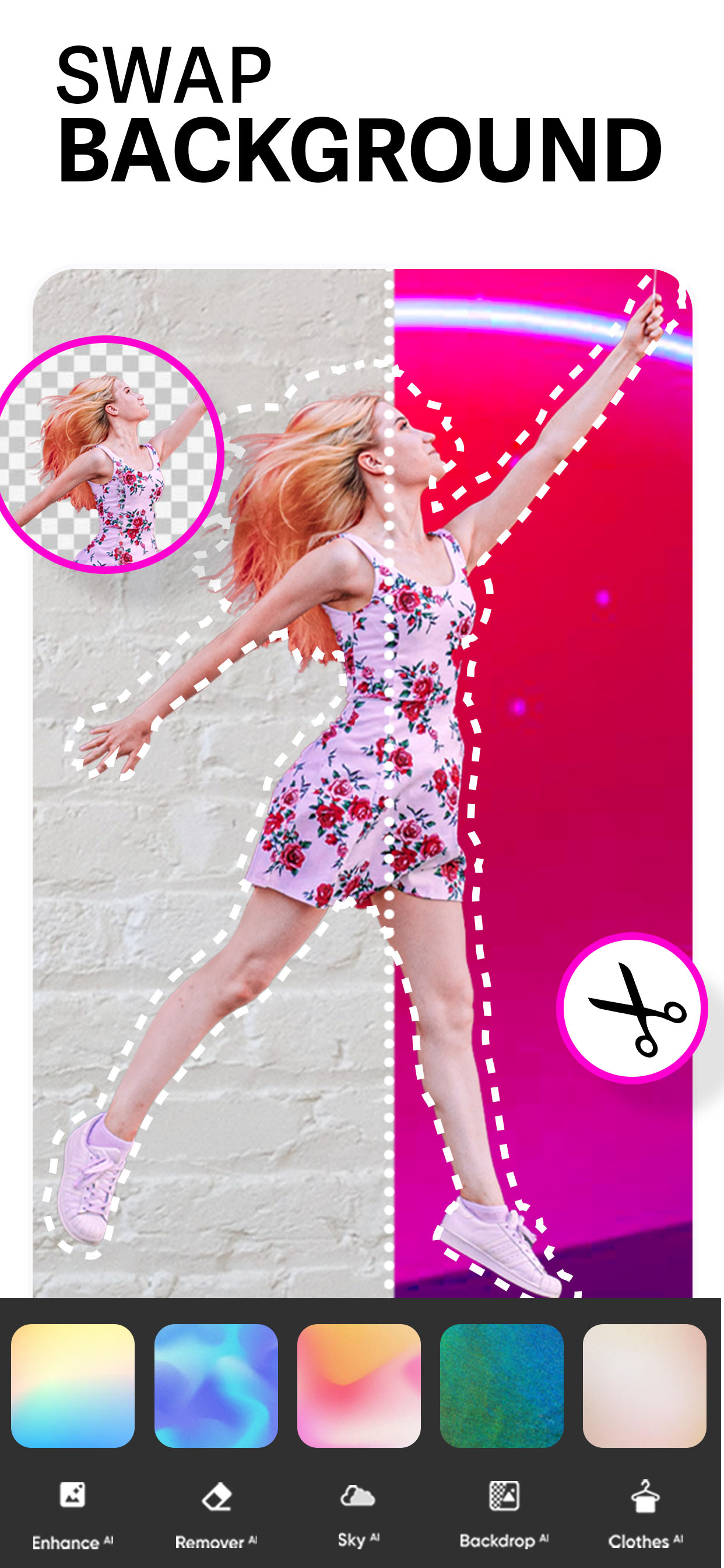 اسکرین شات 3 برنامه PhotoShot - AI Photo Editor