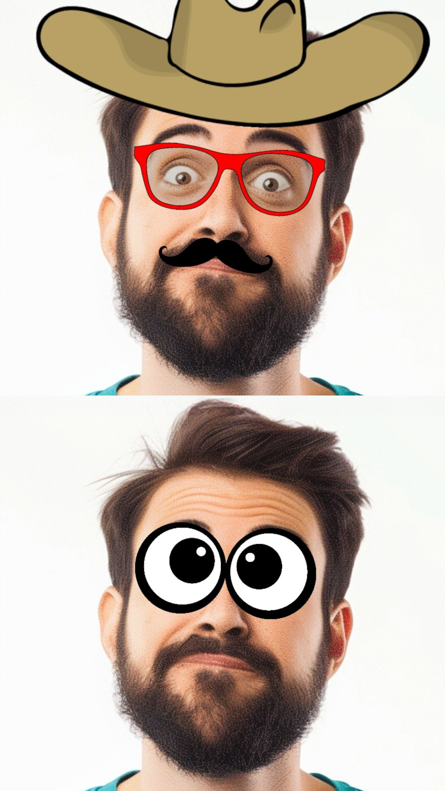 اسکرین شات 4 برنامه Funny Face Filters Live Camera