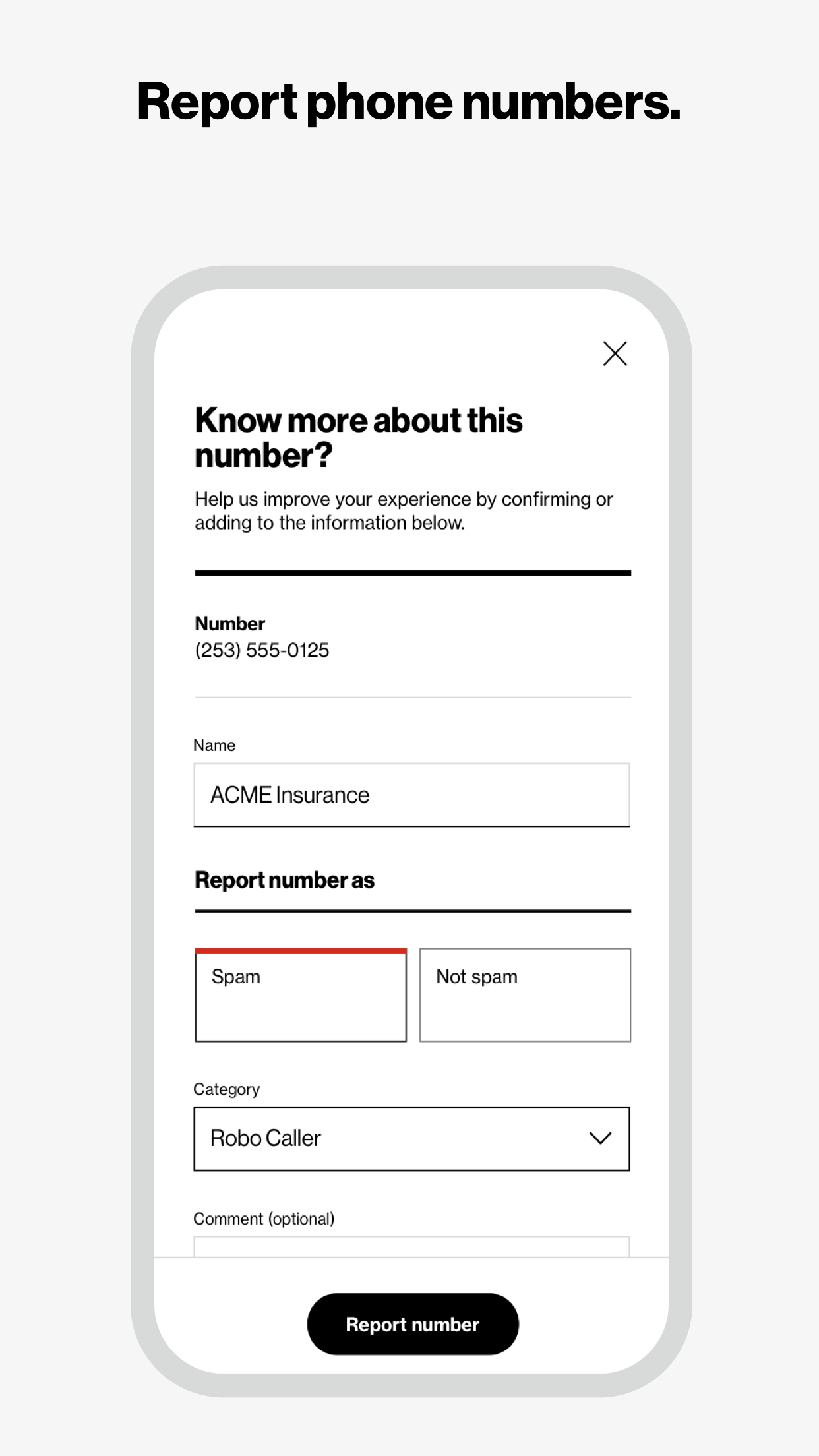 اسکرین شات 3 برنامه Verizon Call Filter