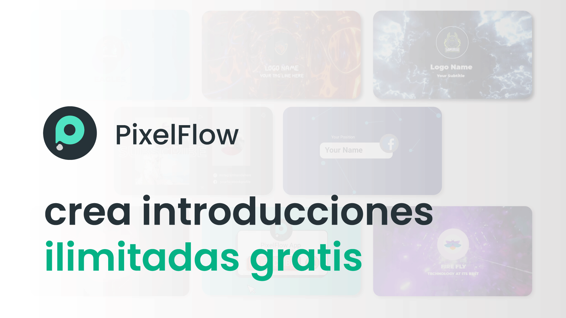 اسکرین شات 1 برنامه PixelFlow: Intro Video Maker