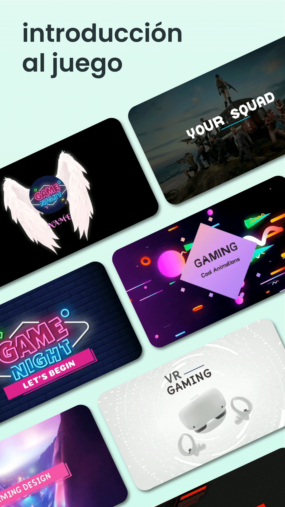 اسکرین شات 4 برنامه PixelFlow: Intro Video Maker