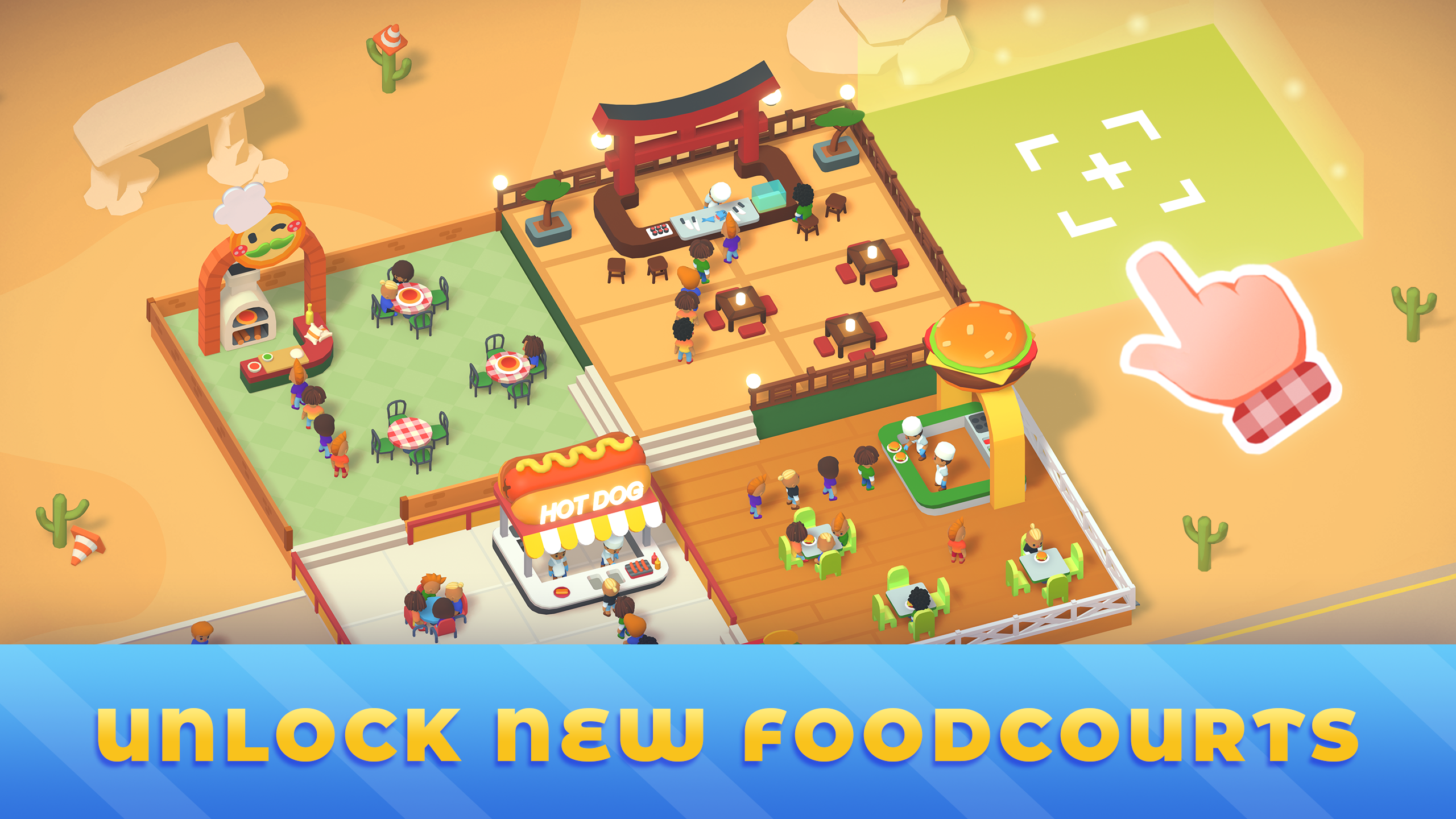 اسکرین شات 3 بازی Idle Food Park Tycoon