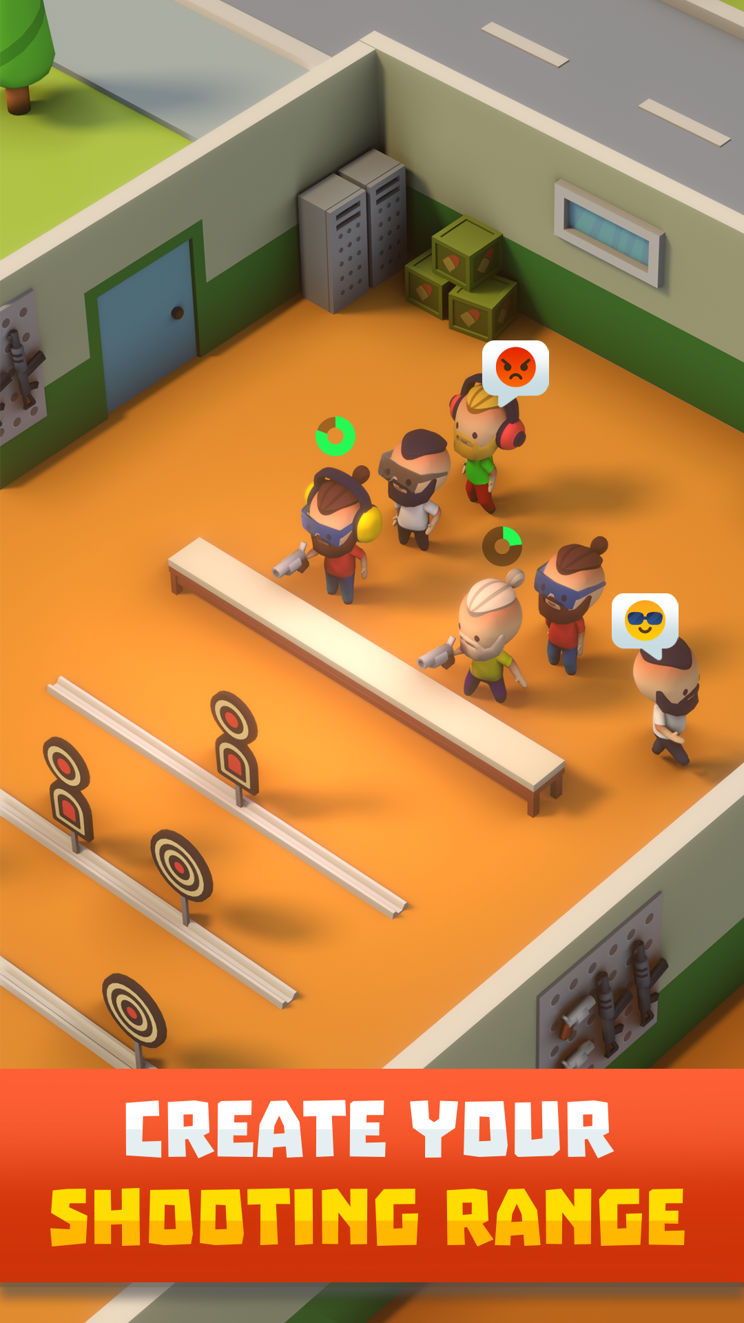 اسکرین شات 1 بازی Idle Guns — Shooting Tycoon