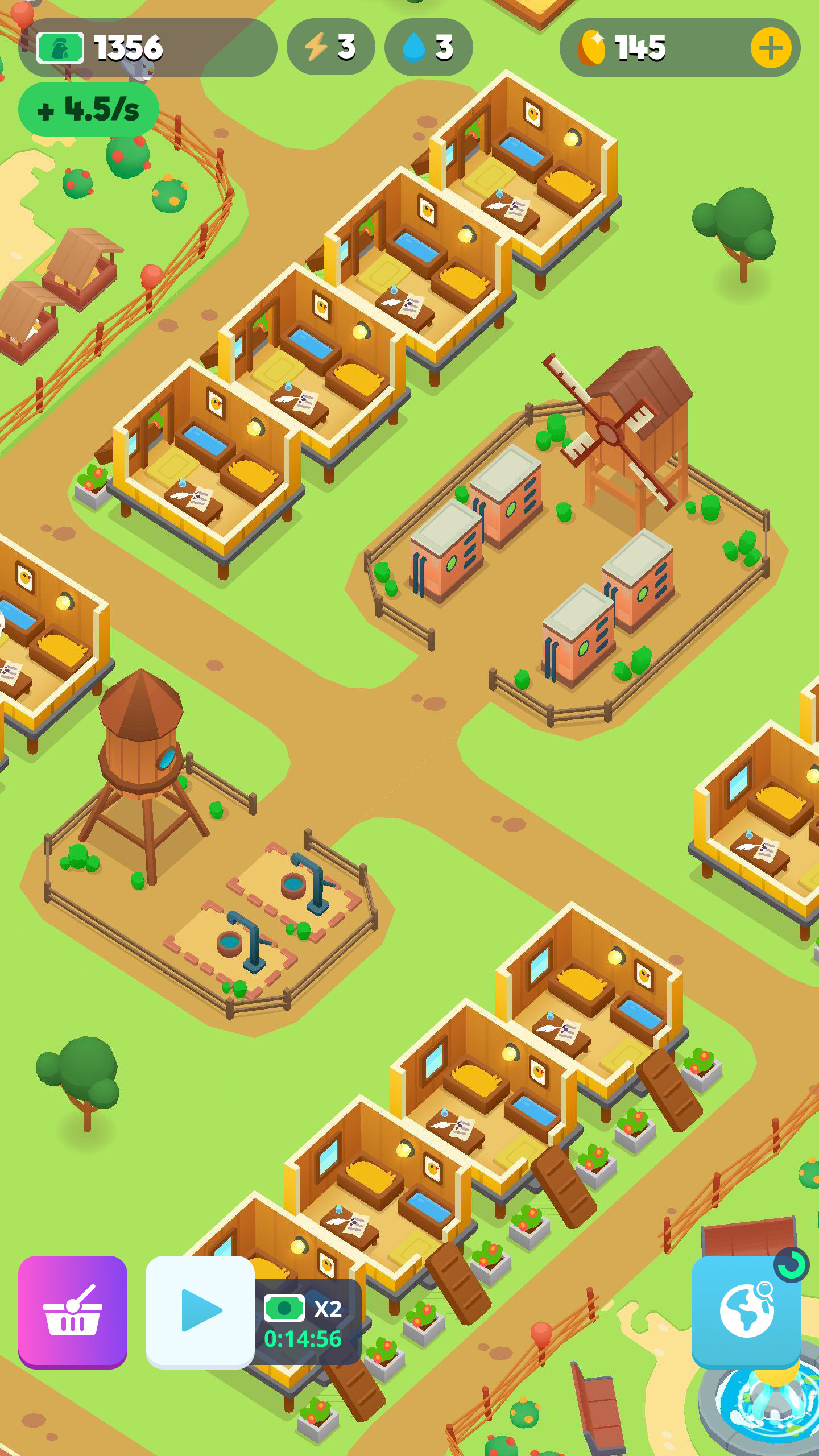 اسکرین شات 4 بازی Egg Tycoon: Idle Chicken Inc