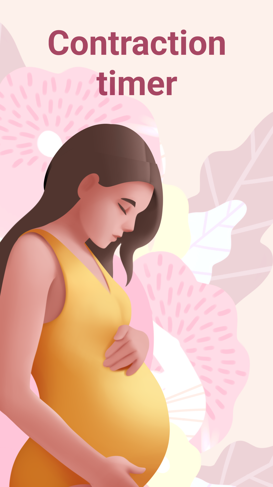 اسکرین شات 1 برنامه Contraction Timer & Counter
