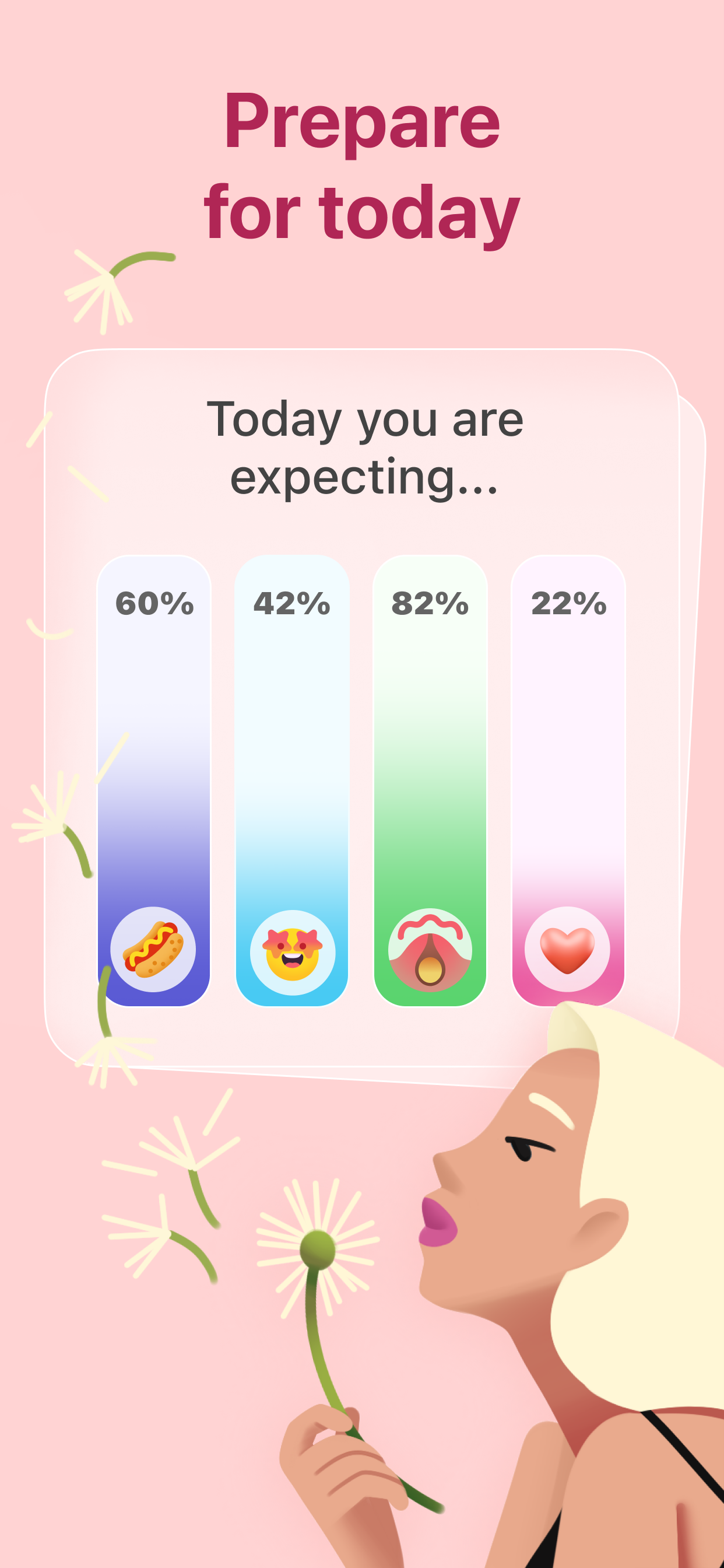 اسکرین شات 3 برنامه Clover - Period tracker