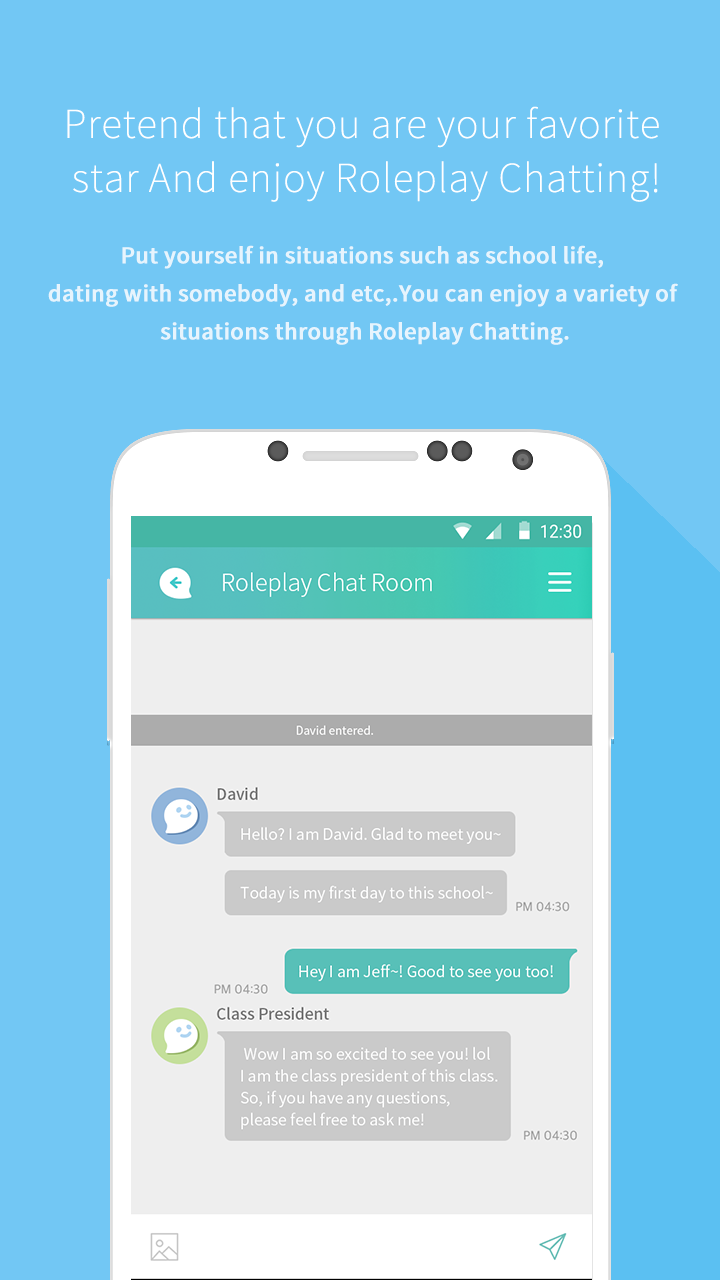 اسکرین شات 5 برنامه Mydol- Lockscreen, Virtual chat, Chat bot