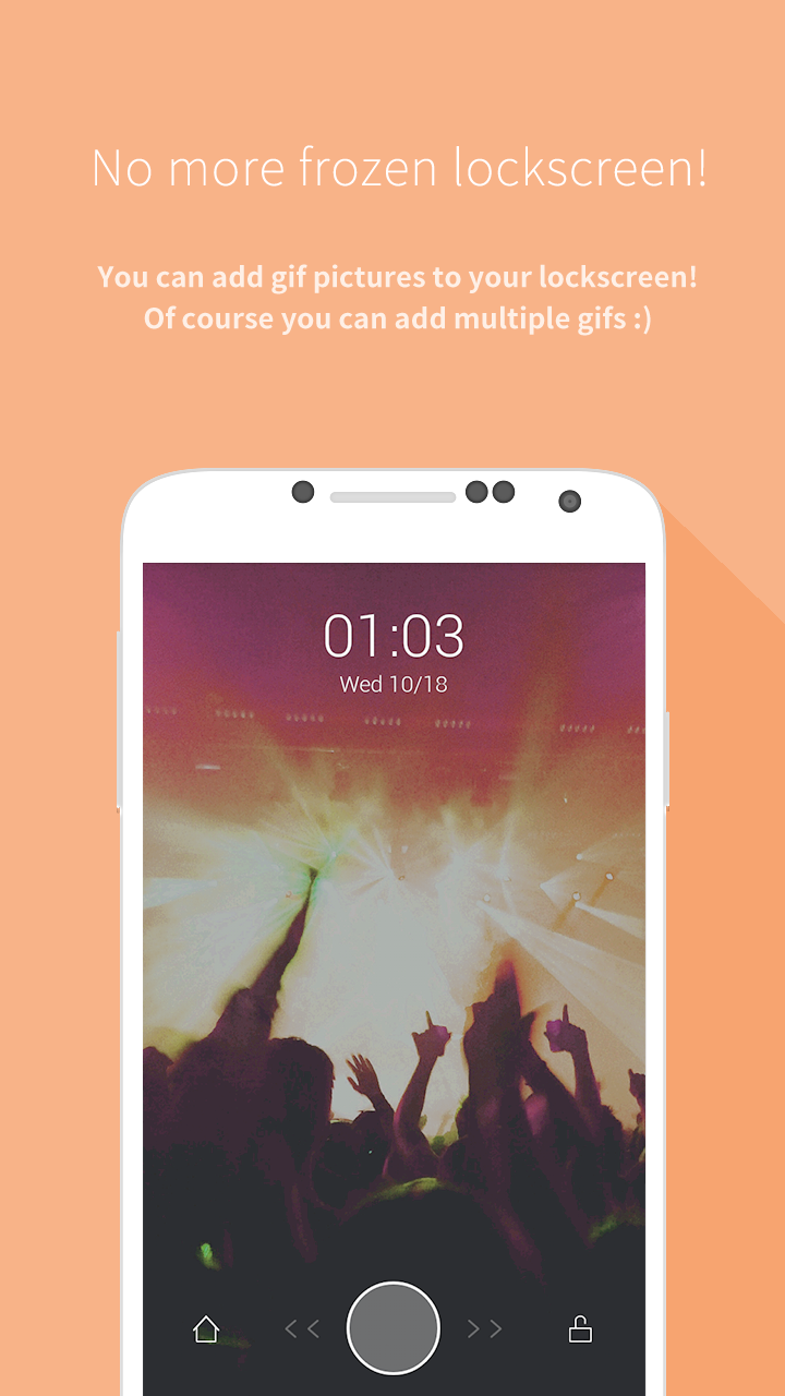 اسکرین شات 2 برنامه Mydol- Lockscreen, Virtual chat, Chat bot