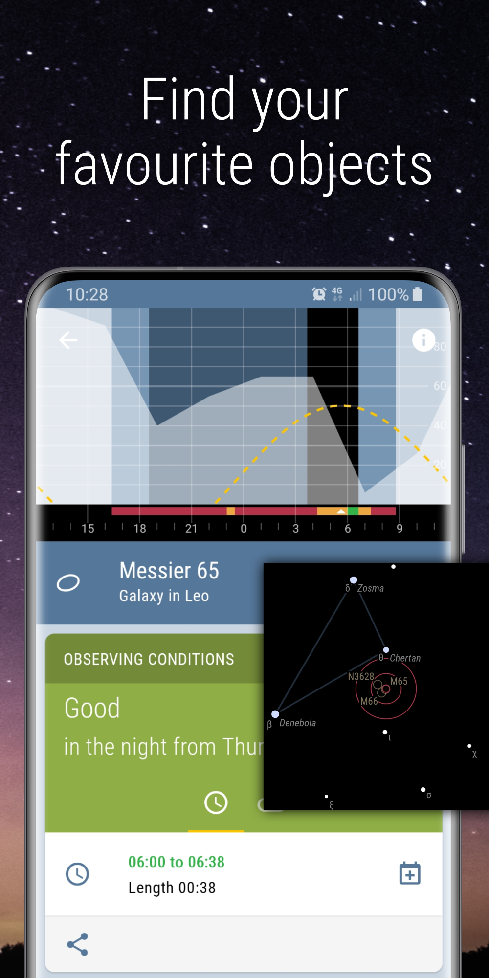 اسکرین شات 7 برنامه Nightshift Stargazing