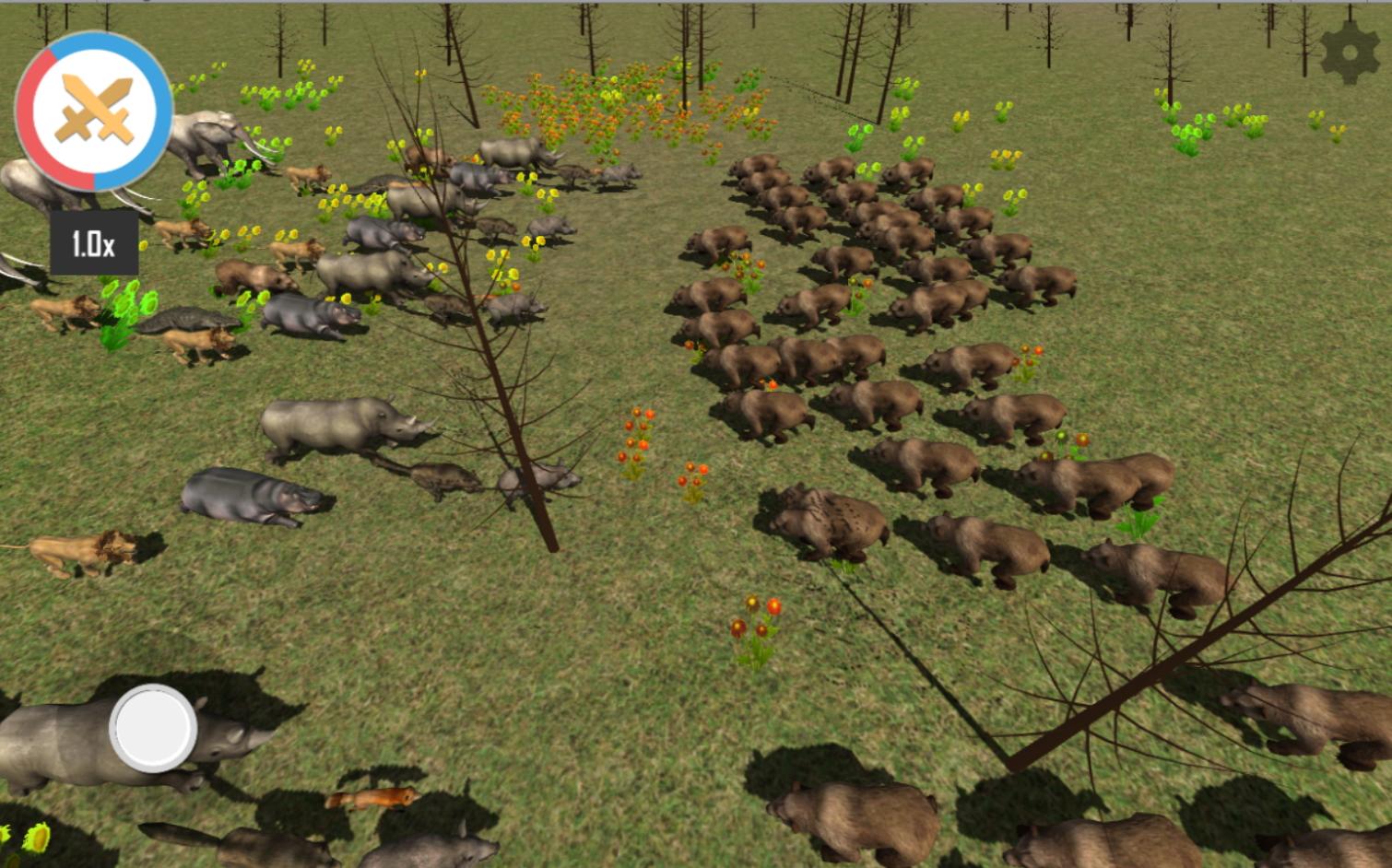 اسکرین شات 5 بازی EPIC ANIMAL BATTLE SIMULATOR