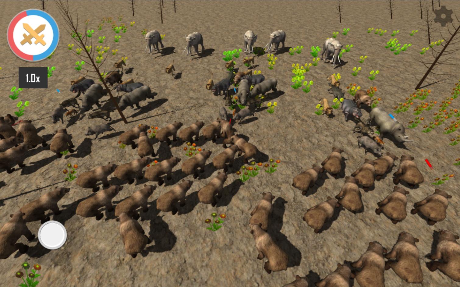 اسکرین شات 4 بازی EPIC ANIMAL BATTLE SIMULATOR