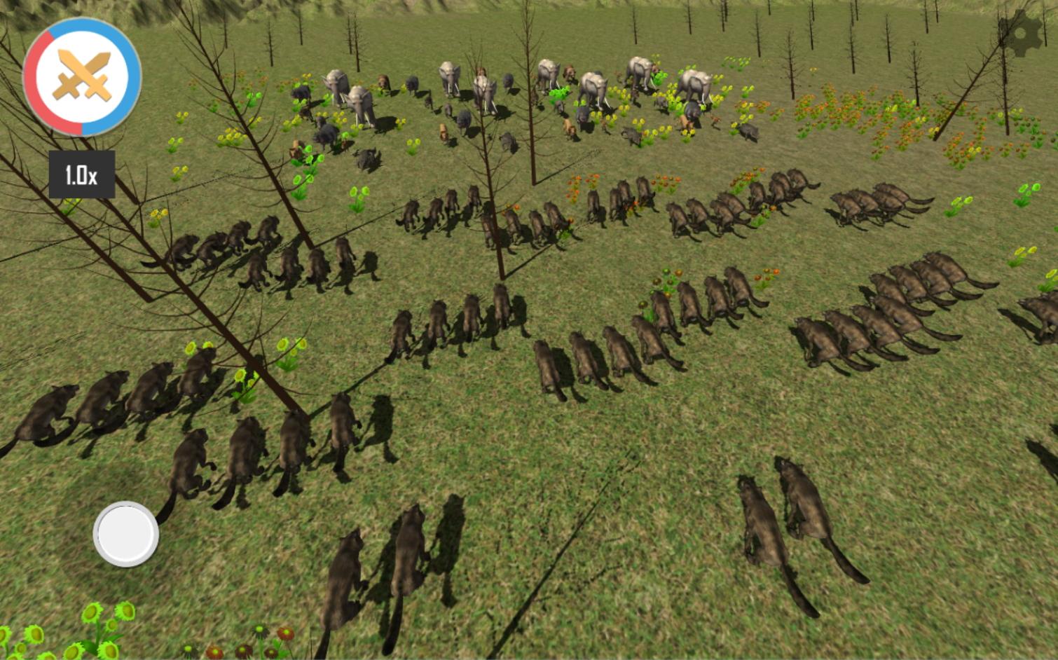 اسکرین شات 3 بازی EPIC ANIMAL BATTLE SIMULATOR