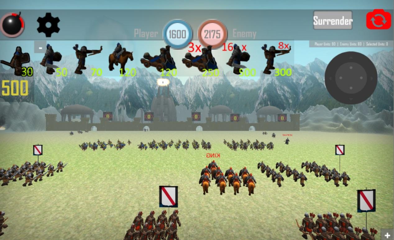 اسکرین شات 7 بازی Middle Earth Orc Attack RTS