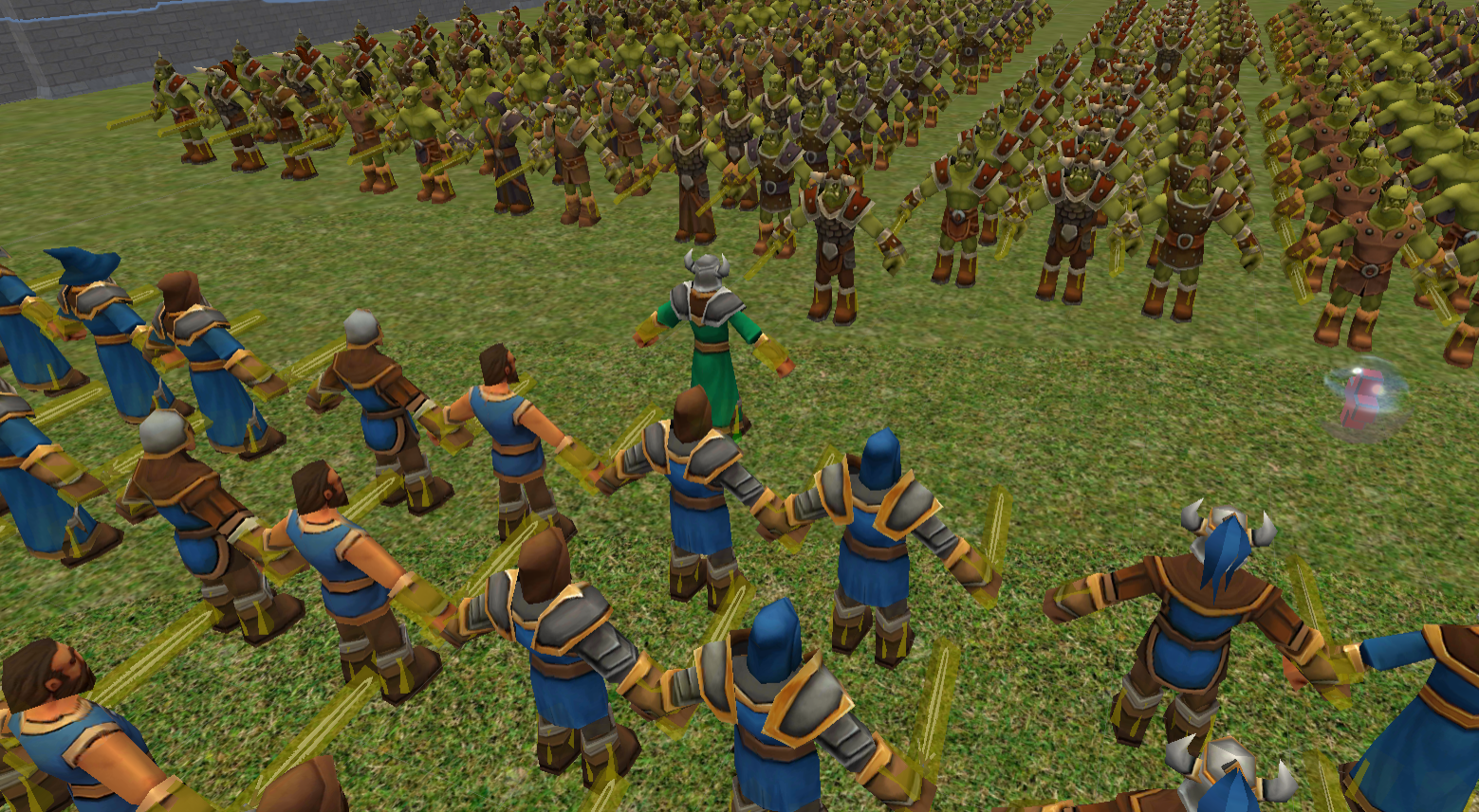 اسکرین شات 6 بازی Middle Earth Orc Attack RTS