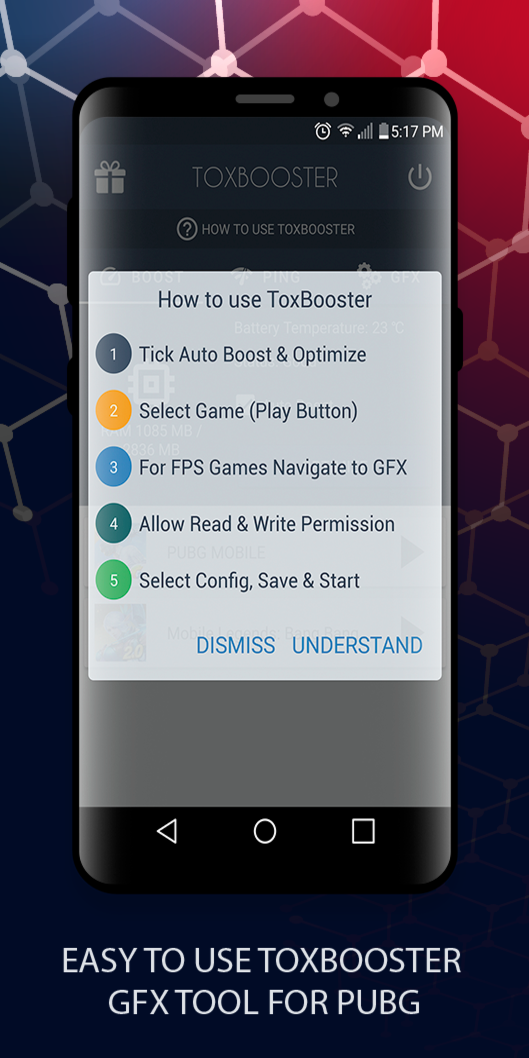 اسکرین شات 2 برنامه Novytool - GFX Tool 120 FPS Graphics