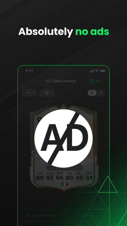 اسکرین شات 3 برنامه FUT 25 Card Creator