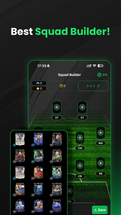 اسکرین شات 5 برنامه FUT 25 Card Creator