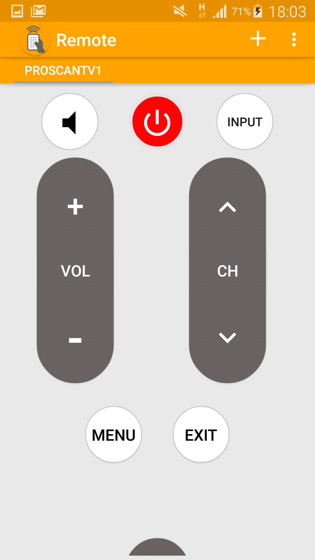 اسکرین شات 4 برنامه LG DVD remote control
