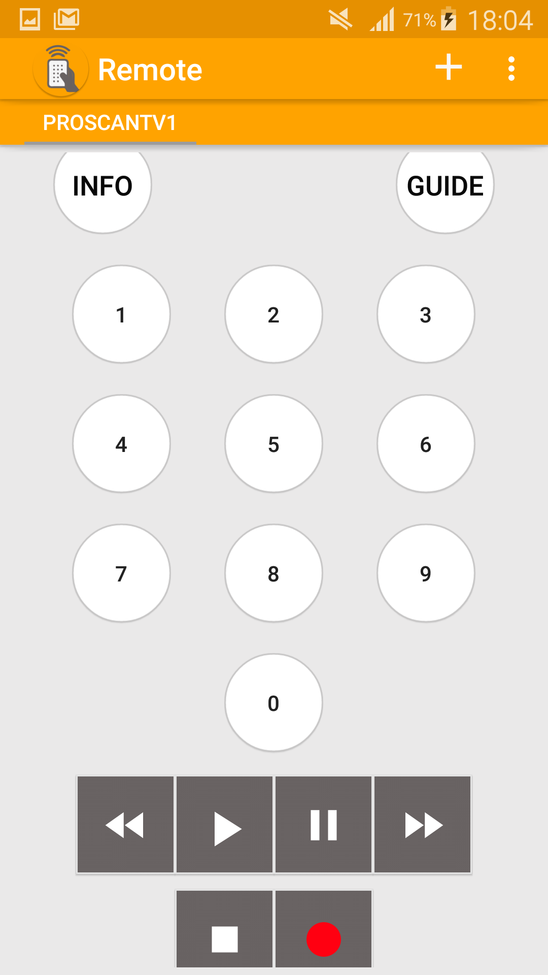 اسکرین شات 6 برنامه LG DVD remote control