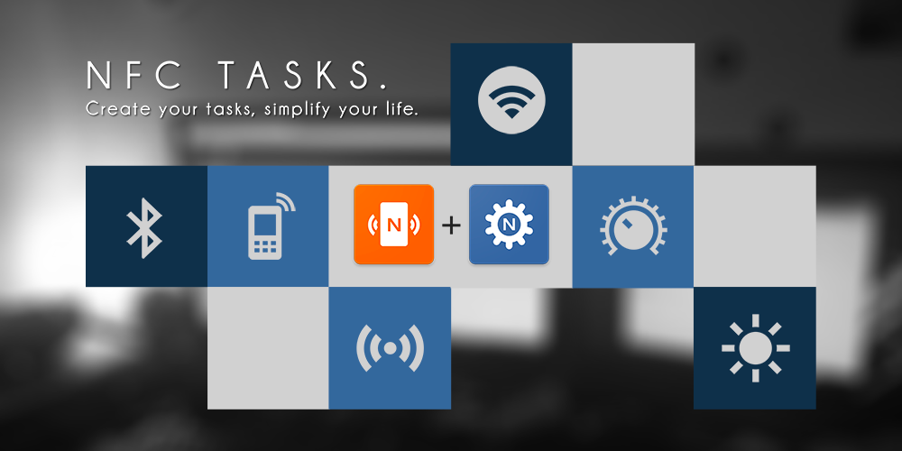 اسکرین شات 1 برنامه NFC Tasks