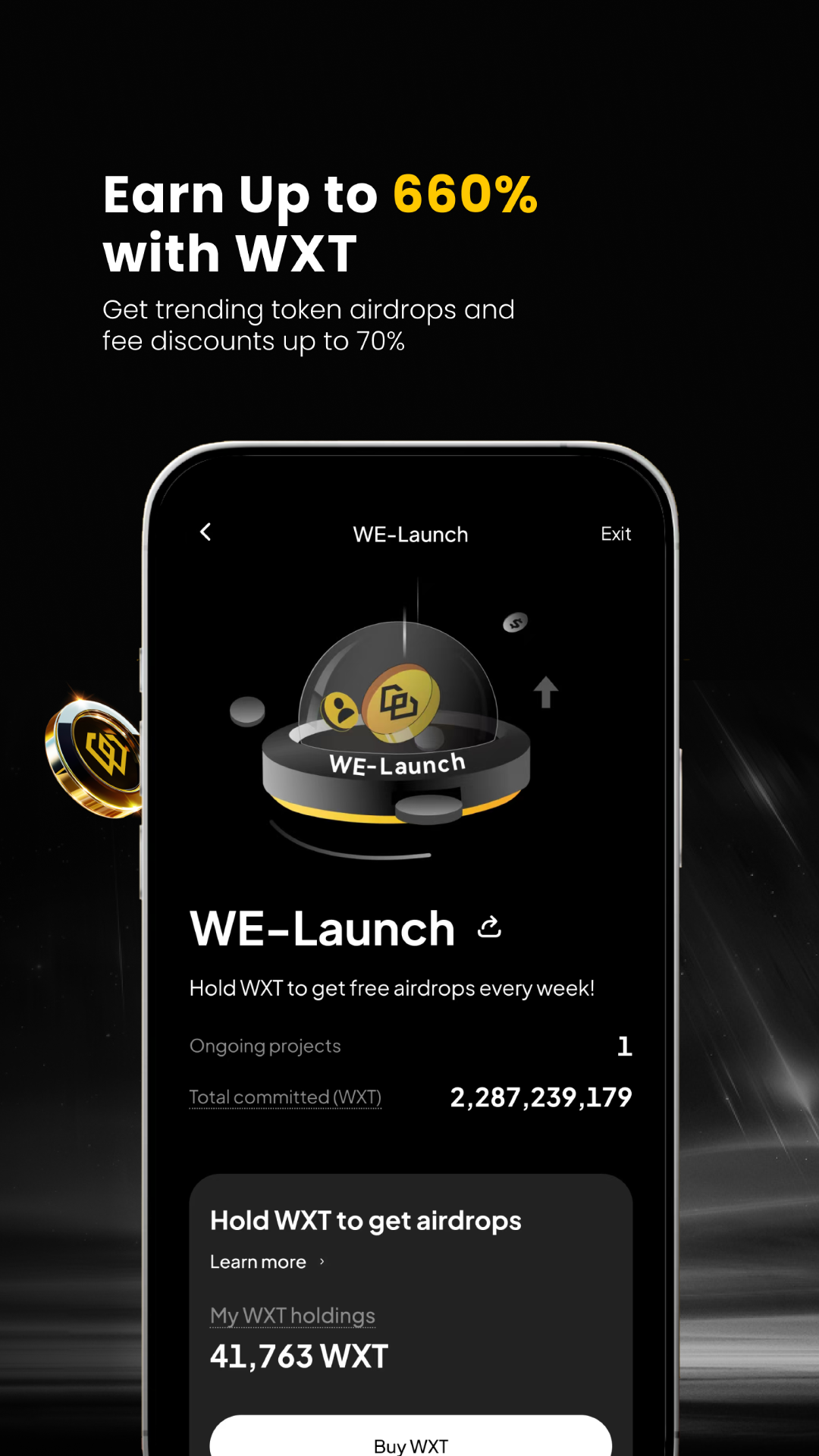 اسکرین شات 8 برنامه WEEX: Trade Bitcoin & Futures