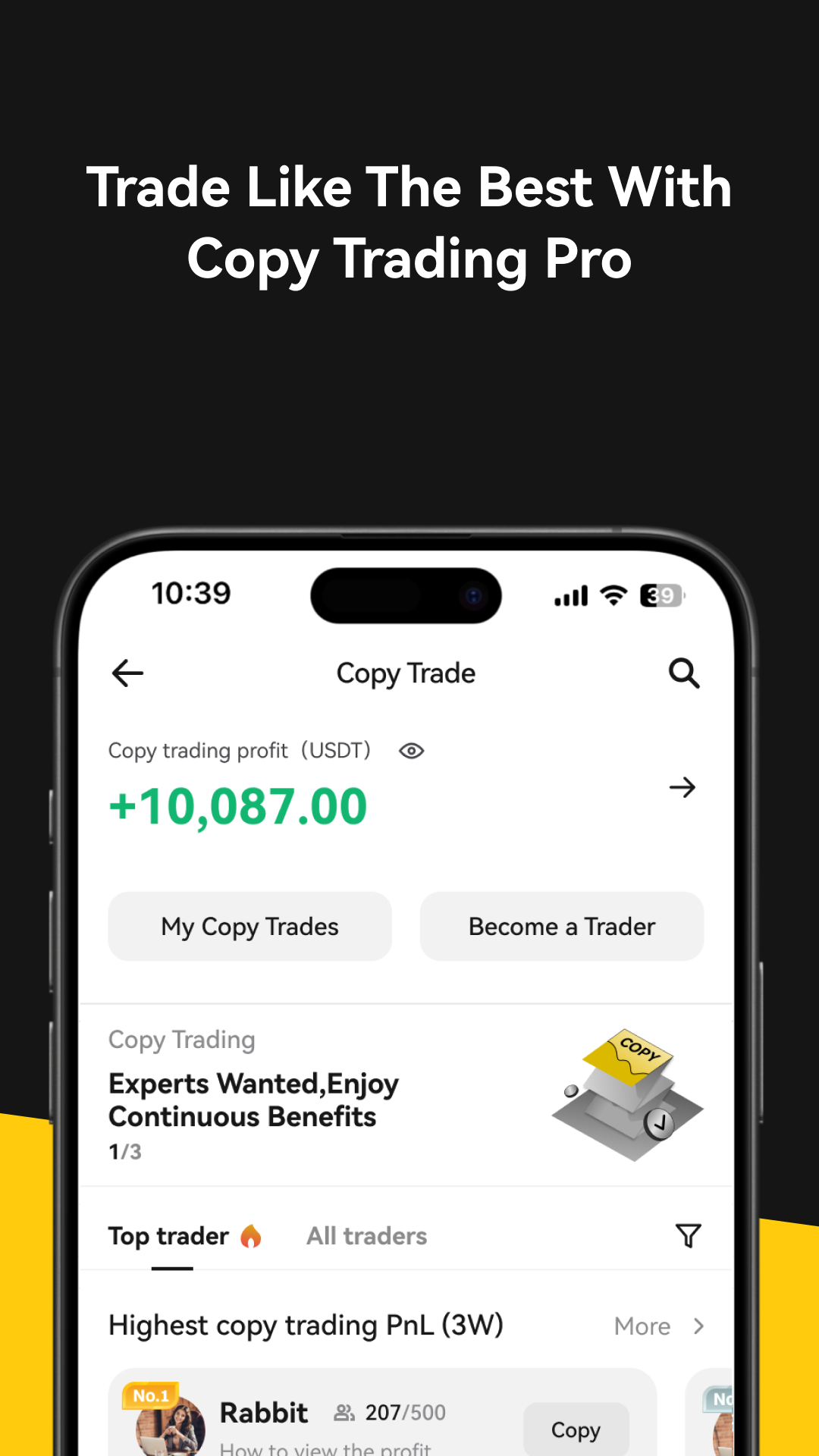 اسکرین شات 7 برنامه WEEX: Trade Bitcoin & Futures