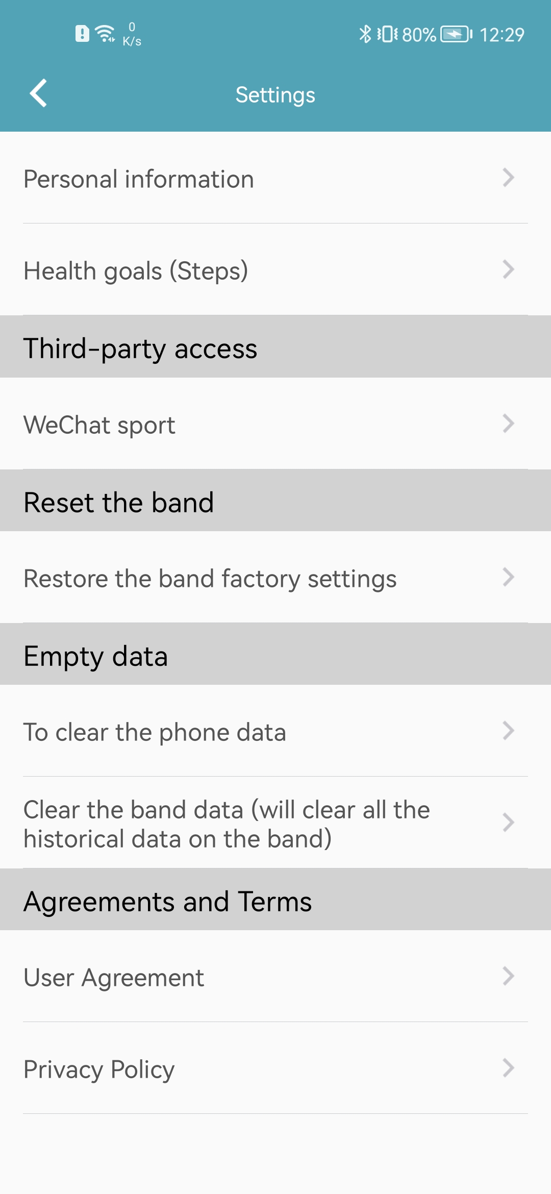 اسکرین شات 6 برنامه Wearfit