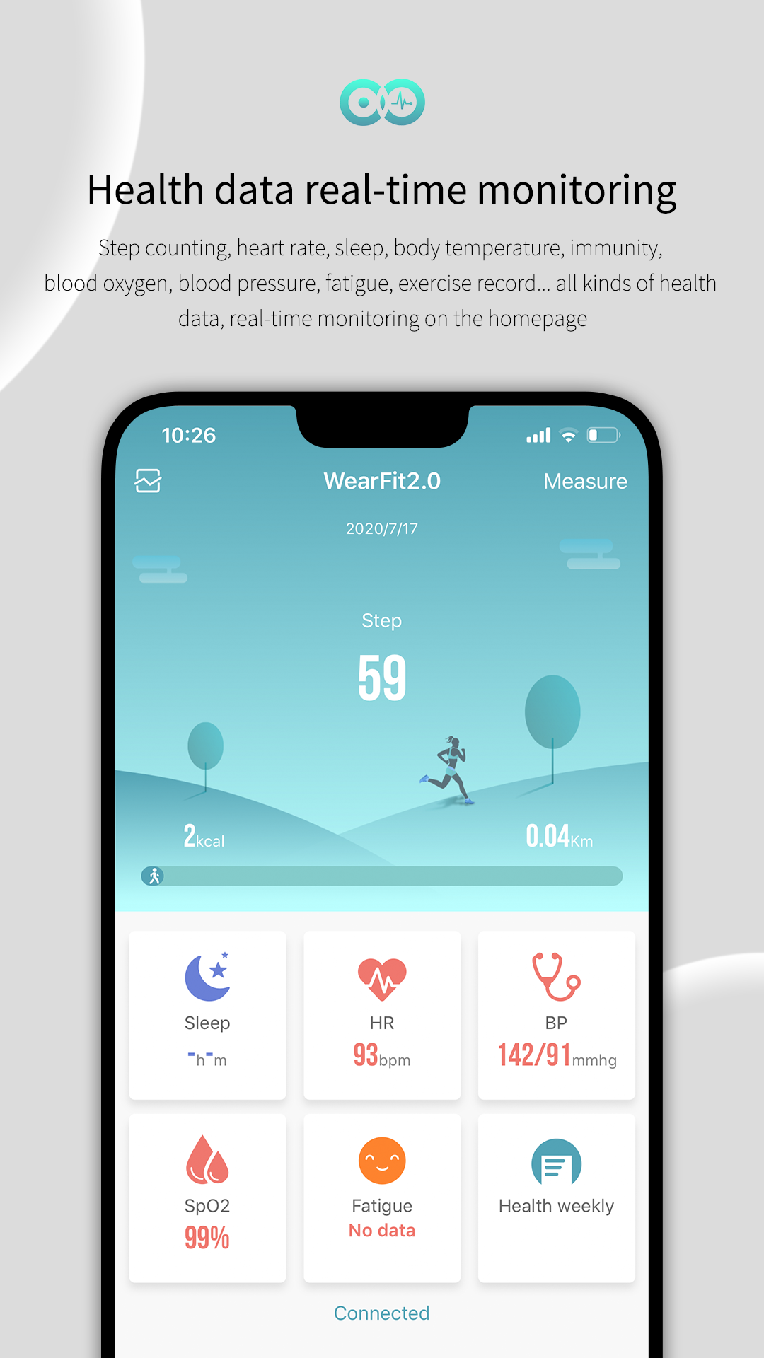 اسکرین شات 1 برنامه WearFit2.0