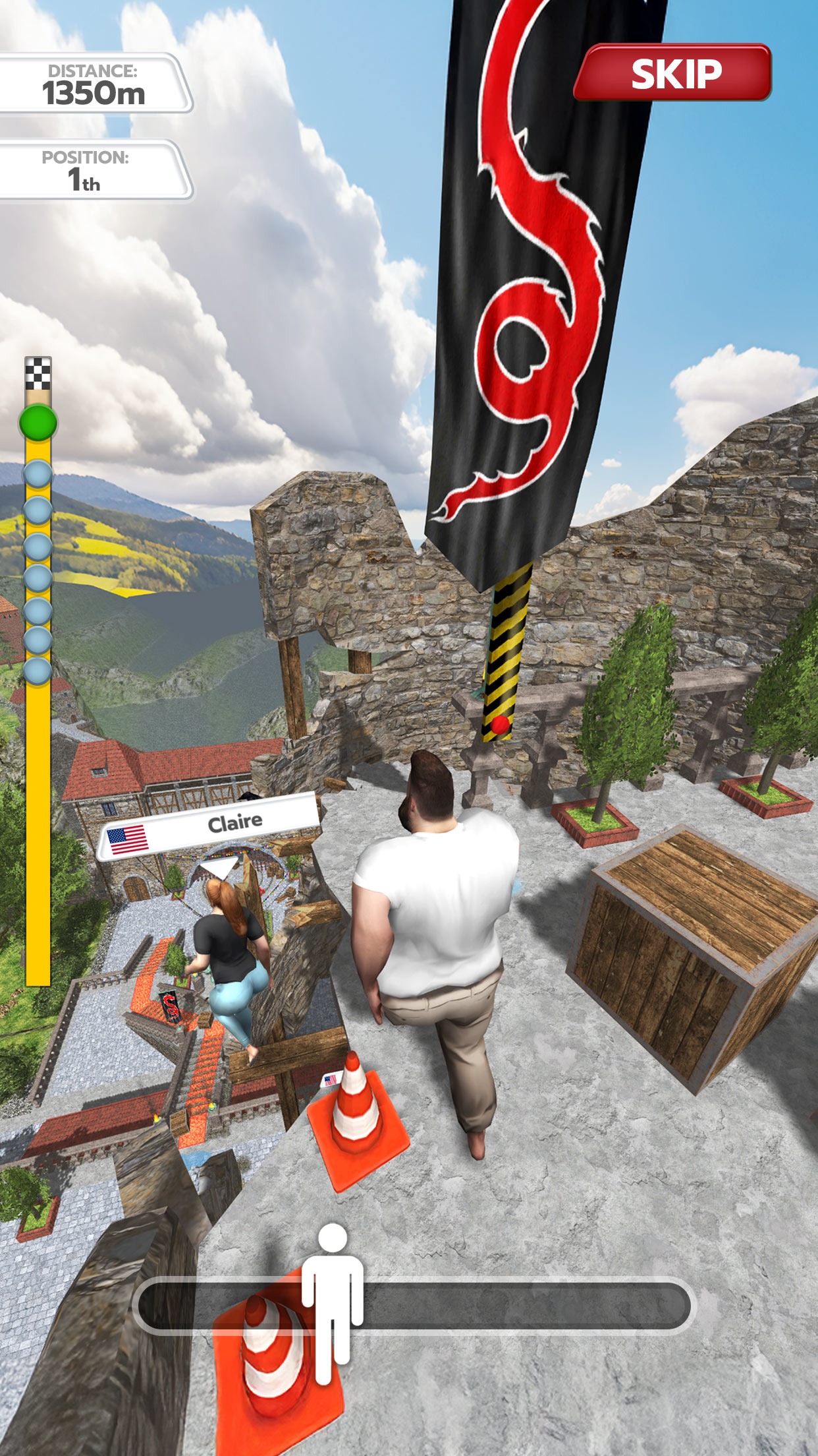 اسکرین شات 6 بازی Walk King - Race on Stairs
