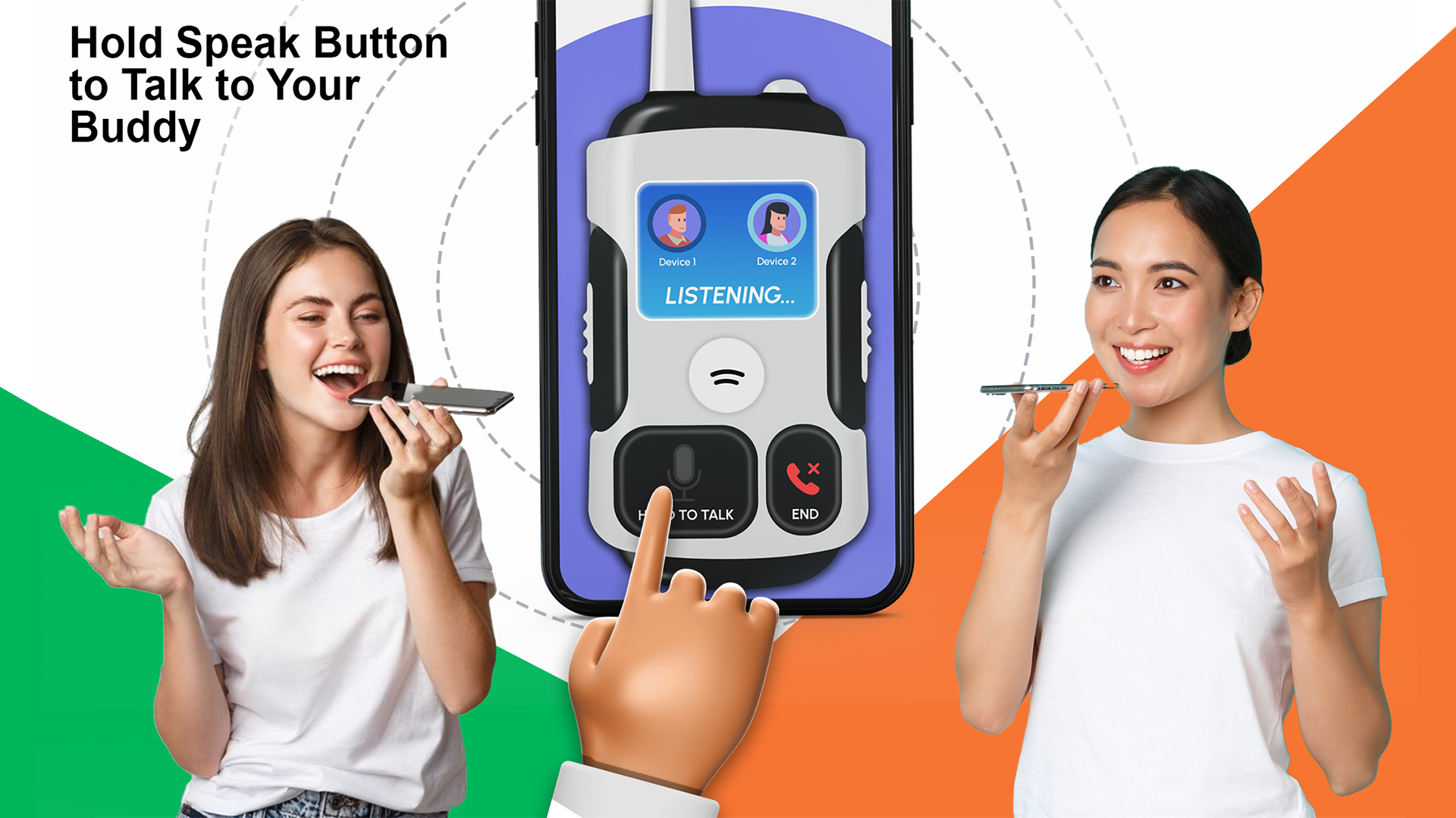 اسکرین شات 7 برنامه PTT walkie talkie - wifi Call