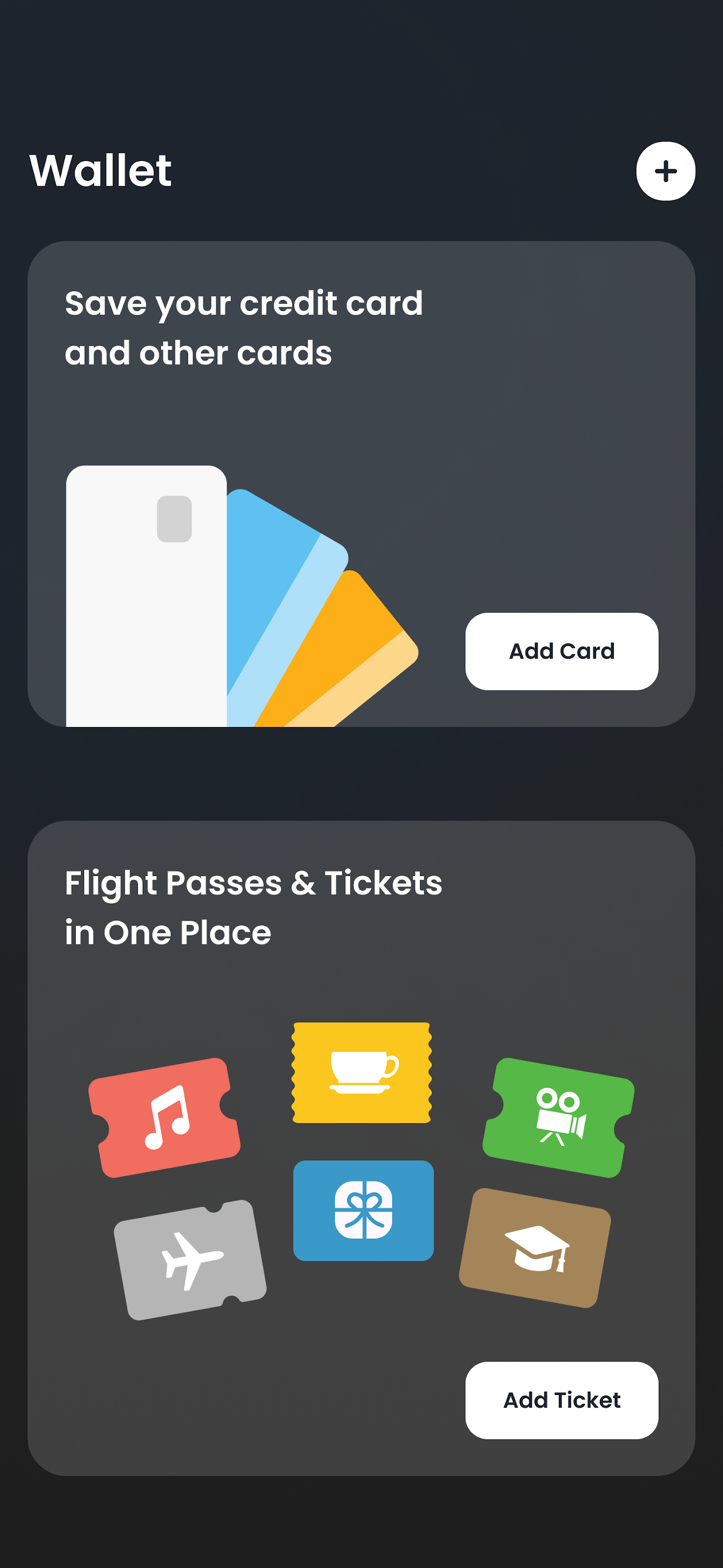 اسکرین شات 1 برنامه Wallet - Store Your Cards