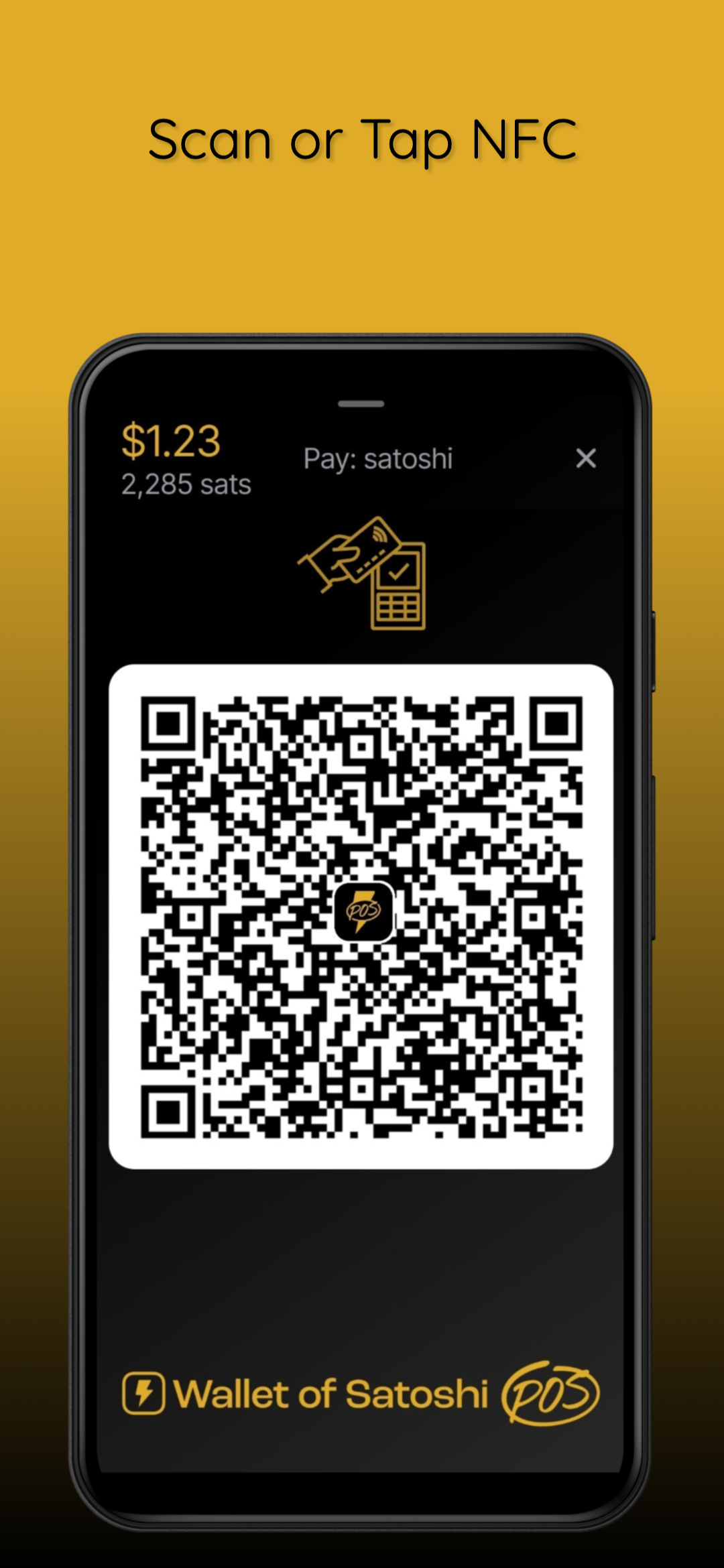 اسکرین شات 2 برنامه Wallet of Satoshi POS