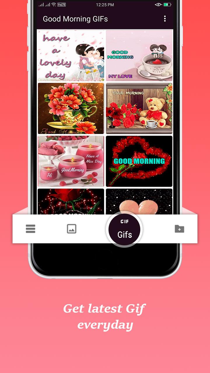 اسکرین شات 2 برنامه Good Morning Gif & Images