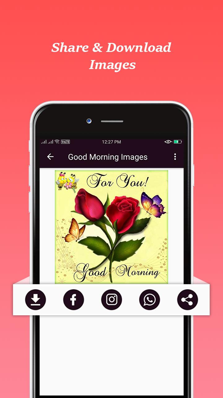 اسکرین شات 6 برنامه Good Morning Gif & Images