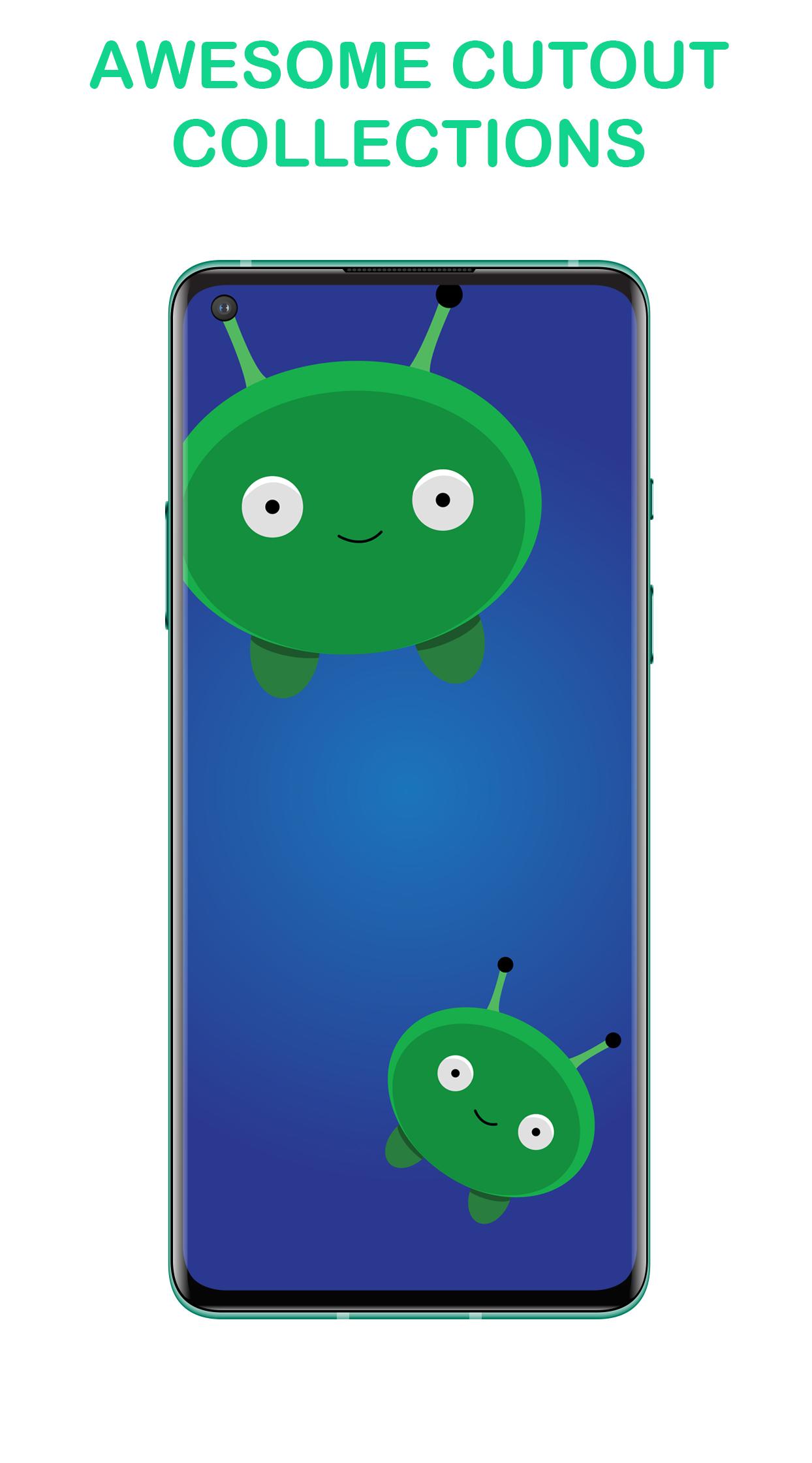 اسکرین شات 4 برنامه ProPix - Punch Hole Wallpapers