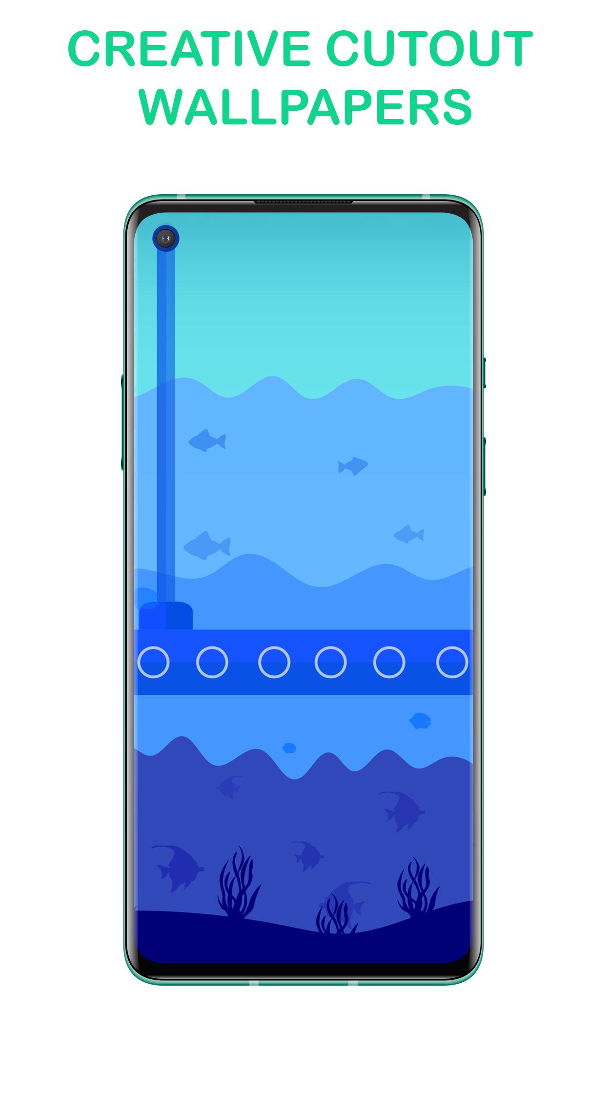اسکرین شات 1 برنامه ProPix - Punch Hole Wallpapers