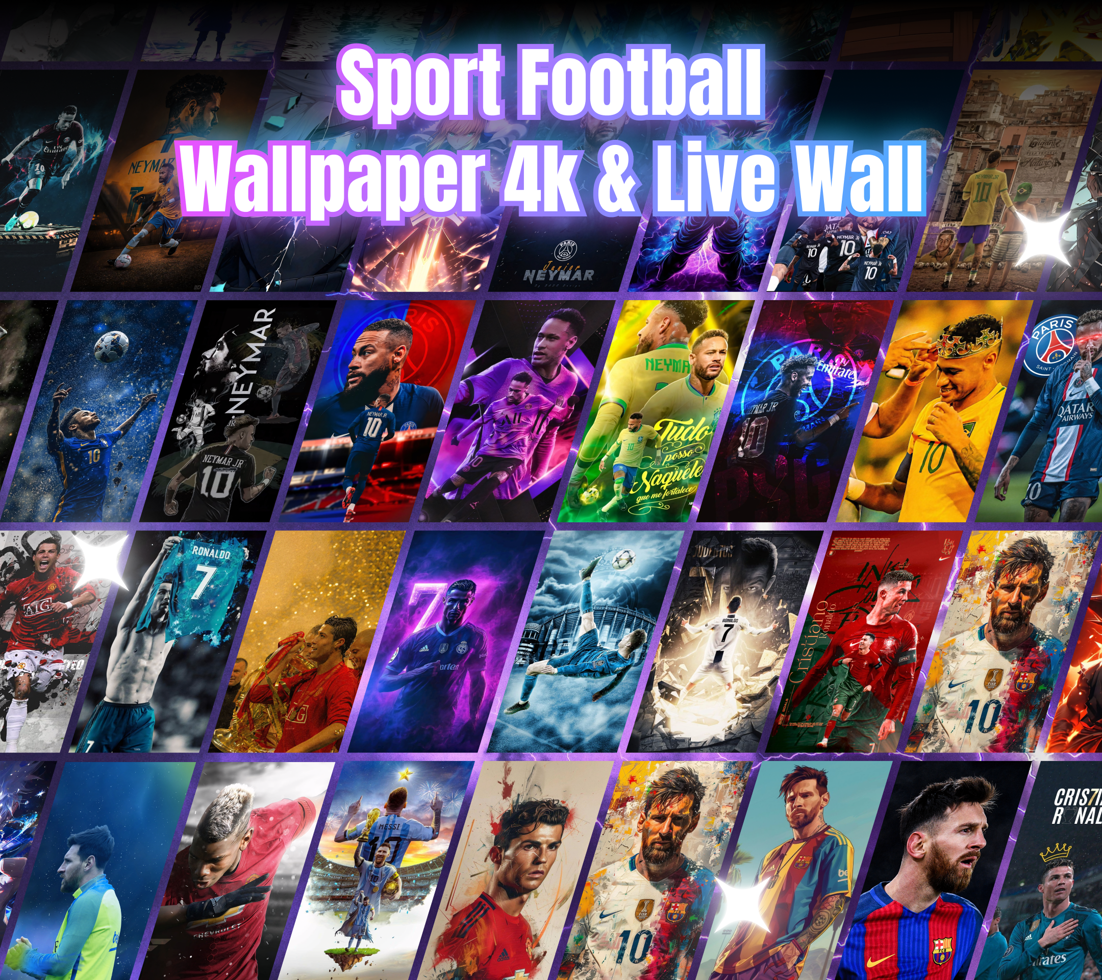 اسکرین شات برنامه Wallpaper 4k & Live Wallpapers 4