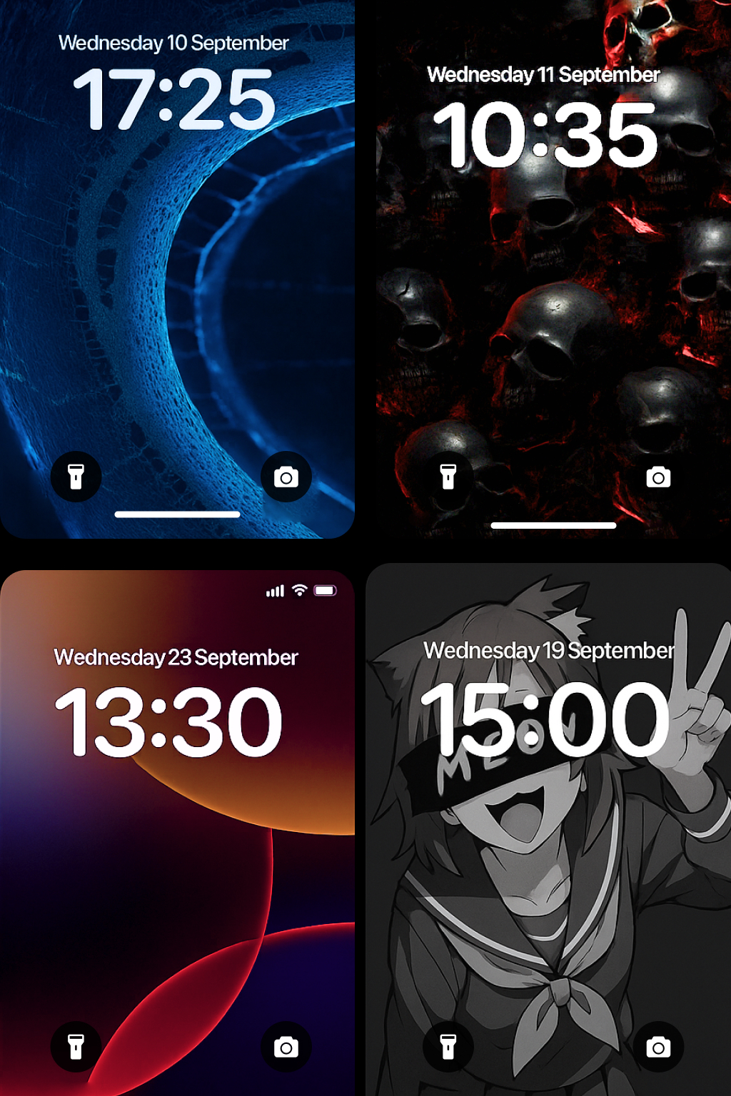 اسکرین شات 7 برنامه Live Wallpapers 4K, HD, Anime