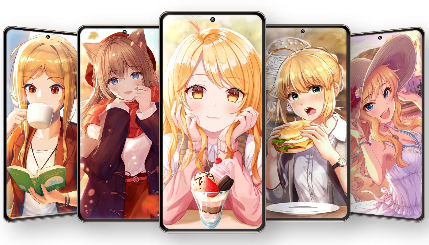 اسکرین شات 4 برنامه Anime Girl Wallpaper