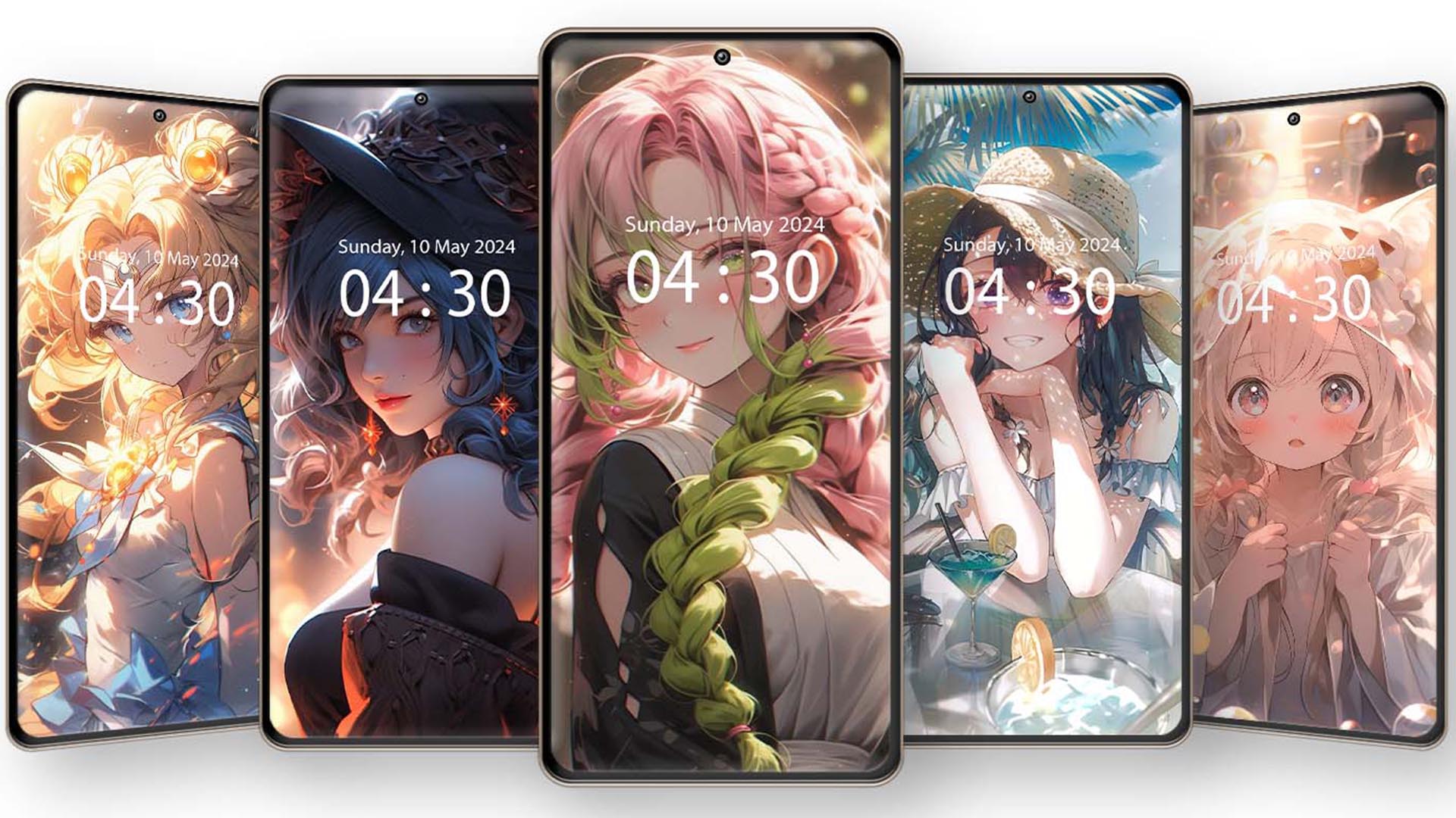 اسکرین شات 2 برنامه Anime Live Wallpaper 4k hd