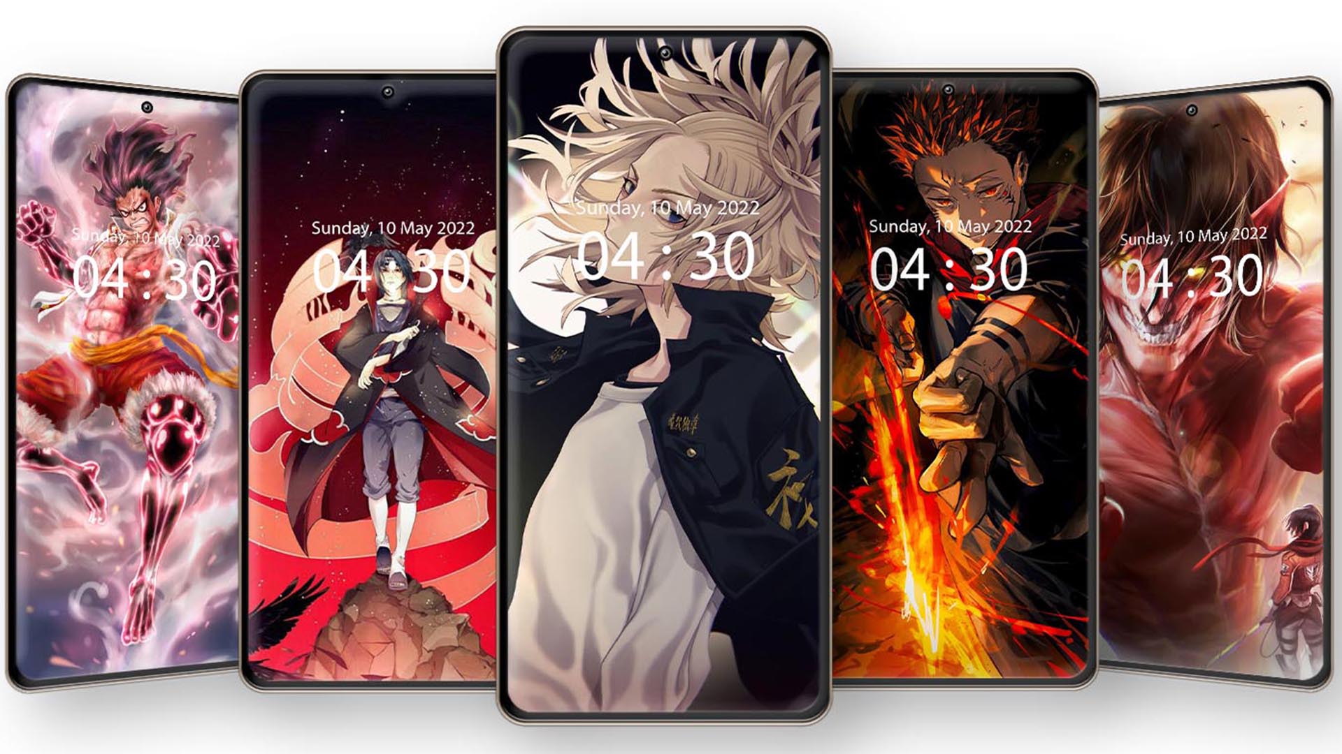 اسکرین شات 4 برنامه Anime Live Wallpaper 4k hd