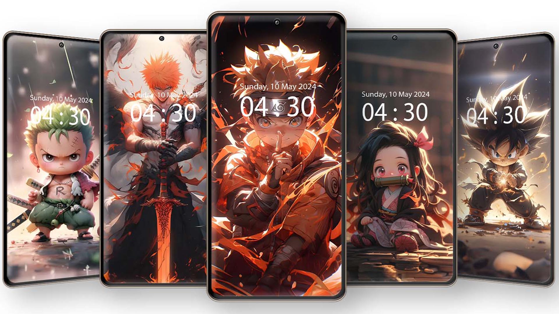 اسکرین شات 5 برنامه Anime Live Wallpaper 4k hd