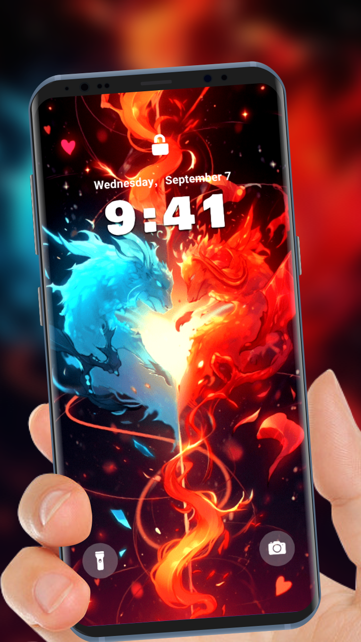 اسکرین شات برنامه Homescreen: Wallpapers, AI art 3