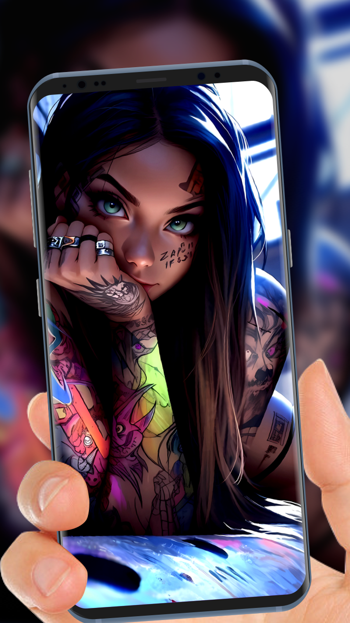 اسکرین شات برنامه Homescreen: Wallpapers, AI art 6