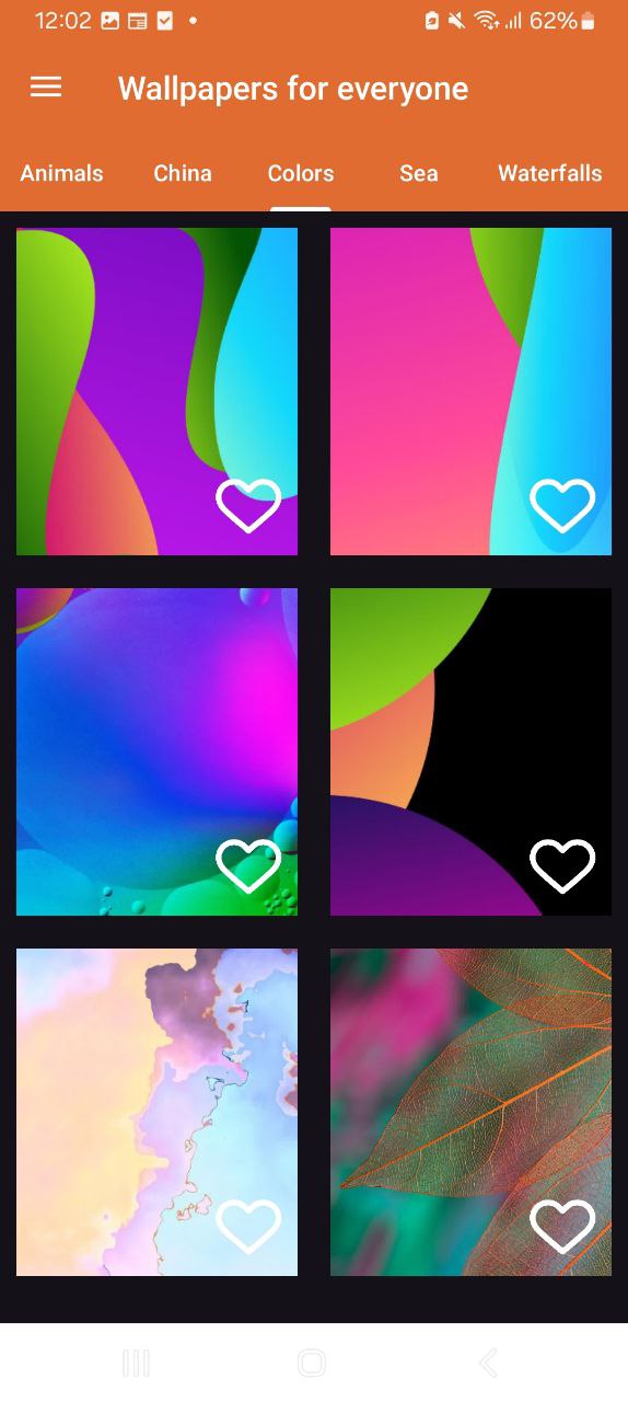 اسکرین شات 5 برنامه Wallpapers for everyone