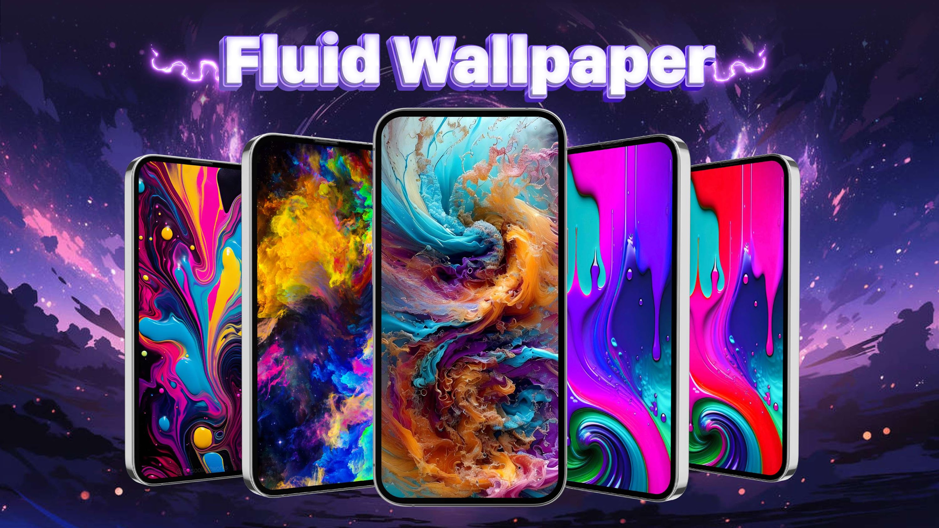 اسکرین شات 2 برنامه Live Wallpapers - 4K Wallpaper