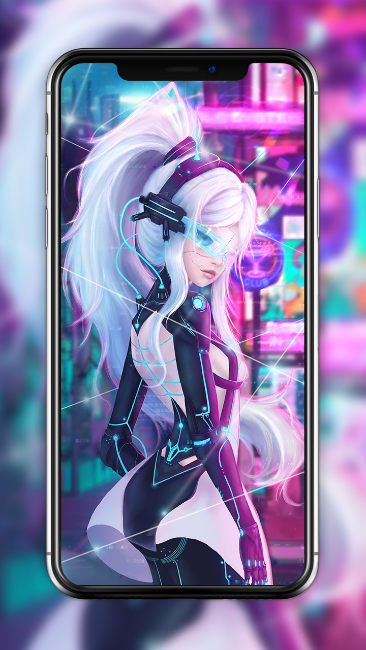 اسکرین شات 1 برنامه Cool Anime Wallpapers