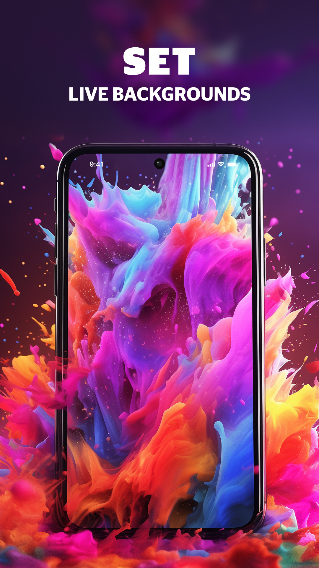 اسکرین شات 3 برنامه Live Wallpaper 4k Backgrounds
