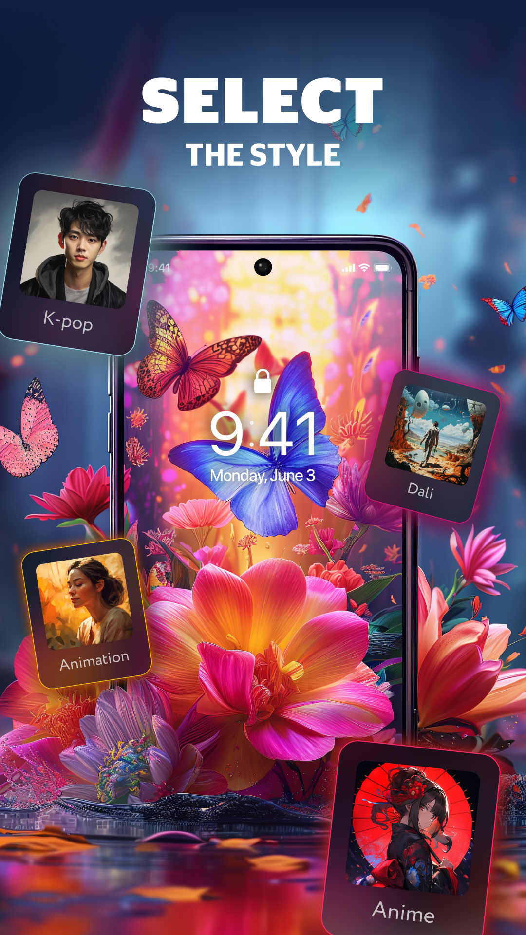 اسکرین شات 2 برنامه Live Wallpaper 4k Backgrounds